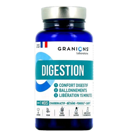 Granions – DIGESTION  Confort Digestif, 60 Comprimés