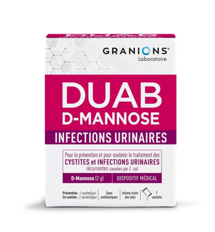 Granions – Duab DMannose Infections urinaires 7 sachets
