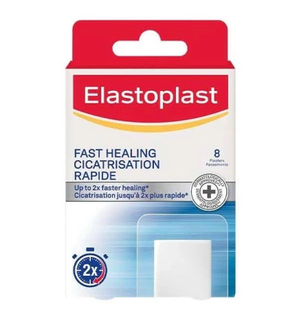 Elastoplast – Waterproof XL Pansements Cicatrisation Rapide, x8