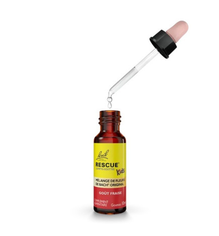 Rescue – Compte-gouttes Fraise, 10 ml