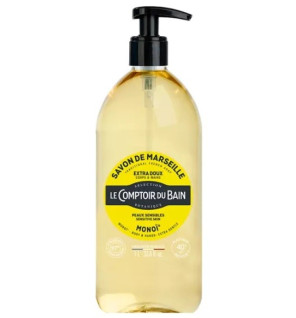 Le Comptoir du Bain – Savon de Marseille Monoï, 1 L