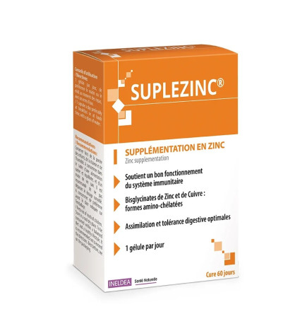 ISN – Suplezinc, x60 gélules