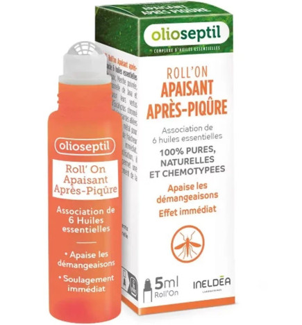 Olioseptil – Roll-on apaisant après-piqûre, 5 ml