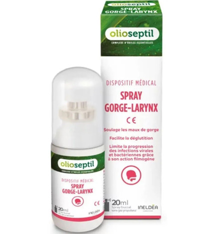 Olioseptil – Spray gorge-larynx, 20 ml