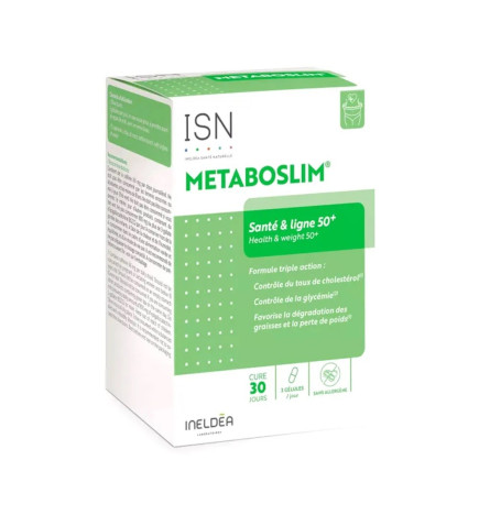 ISN – Metabolism santé et ligne 50+, x30 gélules