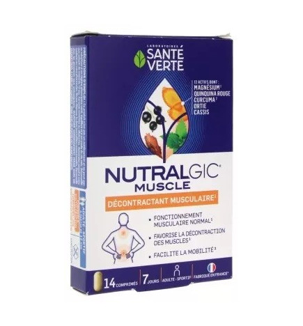 Santé Verte – Nutralgic Muscle, 14 comprimés