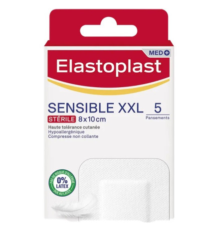 Elastoplast – Pansements Sensible XXL Stérile, x5