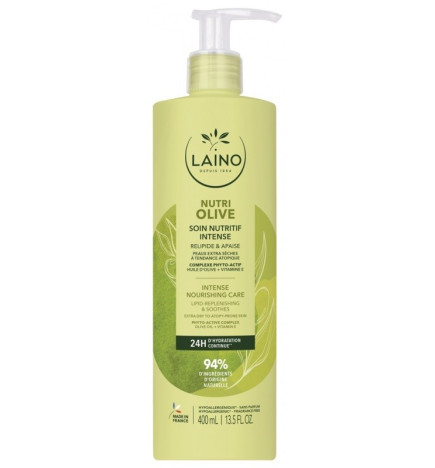 LAINO – Soin nutritif intense visage et corps, 400 ml