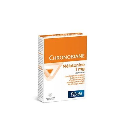 Pileje – Chronobiane Mélatonine, 30 comprimés