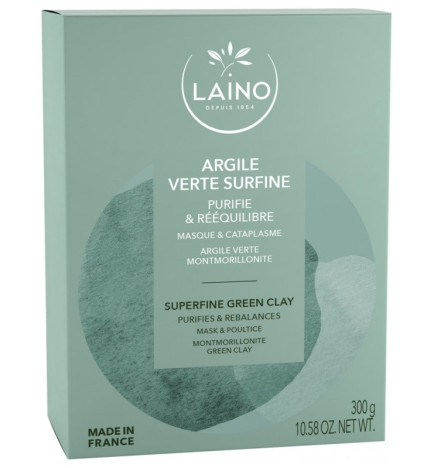LAINO – Argile verte surfine, 300 g