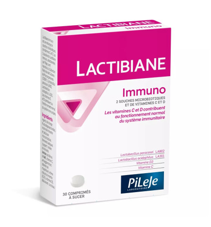 Pileje – Lactibiane Immuno, 30 comprimés à sucer