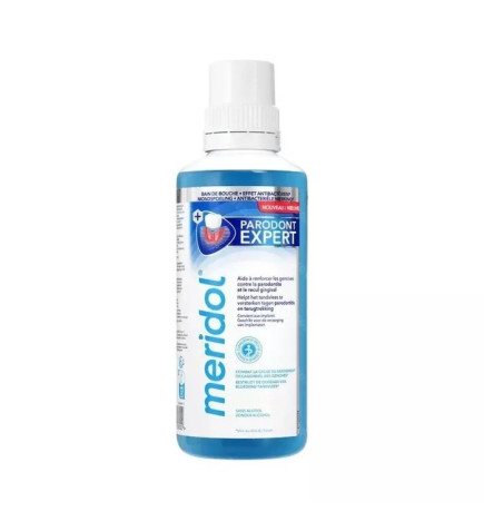 Meridol – Parodont Expert bain de bouche antibactérien, 400 ml