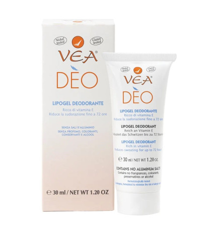 Vea – Déodorant Crème, 30 ml