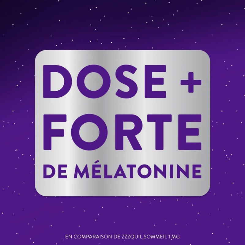 Complément Alimentaire Sommeil ZzzQuil - Gommes Fruit Des Bois 30 Pièces - Neuf Sous Boîte