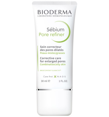 Bioderma – Sébium Pore Refiner, soin pores dilatés peaux mixtes à grasses, 30 ml