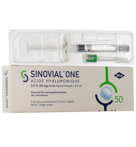Sinovial – One 2% viscosupplémentation