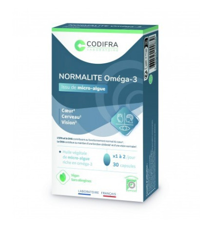 Codifra – Normalité Omega 3, 30 capsules