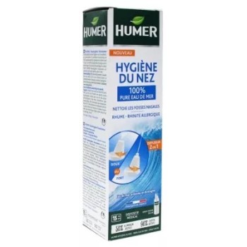 Humer – Hygiène du Nez 100% Eau de Mer Isotonique, 150 ml