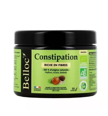 BELLOC – Constipation, poudre bio 184 g