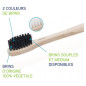 Elgydium – brosse en bois Soft, poils noirs