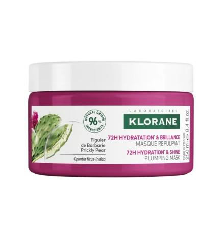 Klorane – figue de barbarie masque repulpant, 250 ml