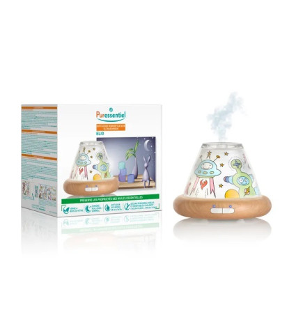 Puressentiel – Diffuseur Humidificateur Ultrasonique ELIO