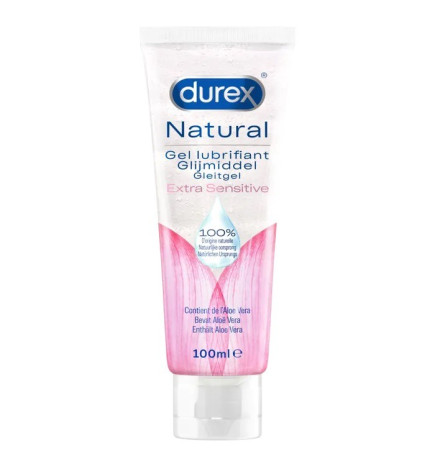 Durex – Gel lubrifiant Natural Extra Sensitive, 100 ml