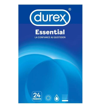 Durex – Préservatifs Essential, x24