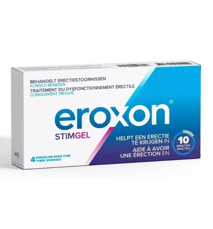 EROXON – Stimgel problèmes d’érection, 4 unidoses