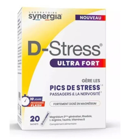Synergia – D-Stress Ultra Fort, 20 sachets