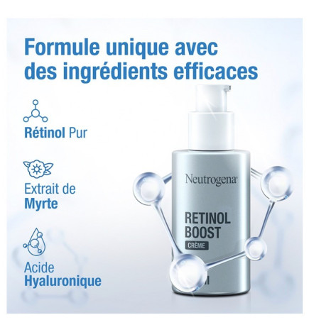 Neutrogena – Rétinol Boost Crème Anti-Âge, 50 ml
