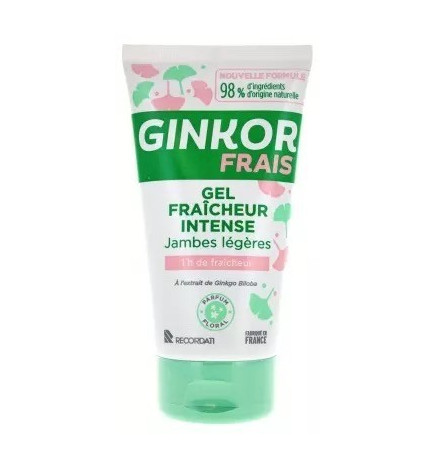 Ginkor – Gel Fraîcheur Intense Jambes Légères, 150 ml