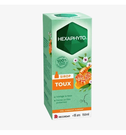 HexaPhyto – Sirop Toux Adultes, 150 ml