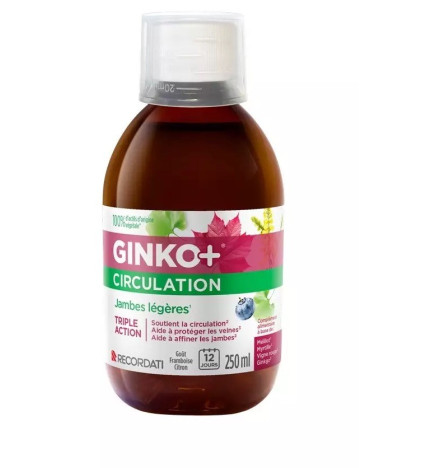 Ginko+ – Circulation Jambes Lourdes, 250 ml