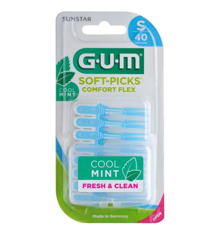 Gum – Soft Picks Flex 669 – Brossettes Interdentaires Small 40 Unités