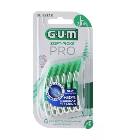 Gum – Brossettes Interdentaires Soft Picks Pro x30