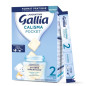 Gallia – Calisma Pocket Lait 2ème Âge – 6 à 12 mois – 21 sachets de 5 doses