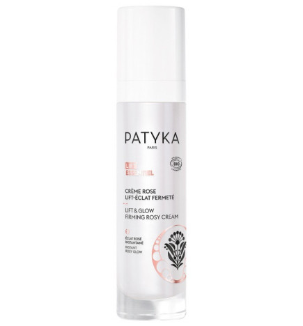 Patyka – Lift essentiel crème rose lift-éclat fermeté bio, 50 ml