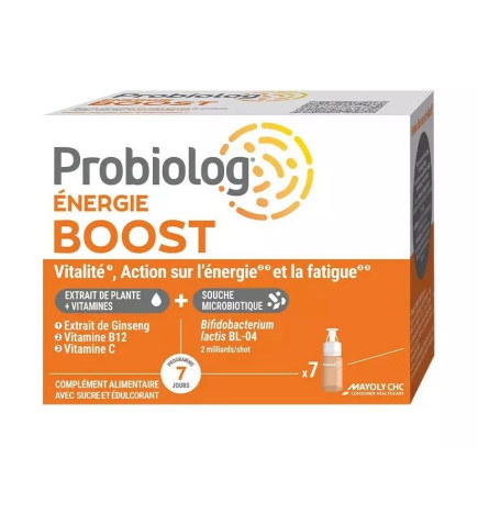 Probiolog – Énergie Boost Shots, 7 shots