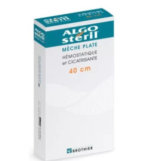 Brothier – Algosteril Compresse à l’Alginate de Calcium 5 x 40 cm, boîte de 16
