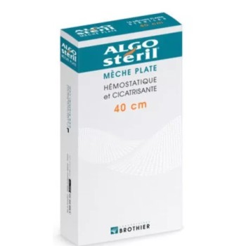 Brothier – Algosteril Compresse à l’Alginate de Calcium 5 x 40 cm, boîte de 16