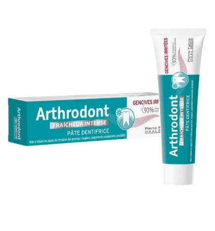 Arthrodont – fraîcheur intense, dentifrice gencives irritées, 75 ml