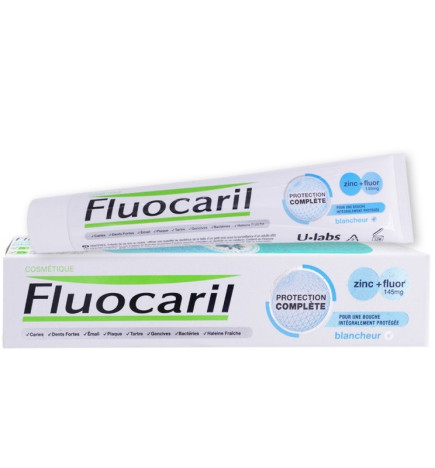 Fluocaril – Dentifrice Blancheur Zinc + Fluor