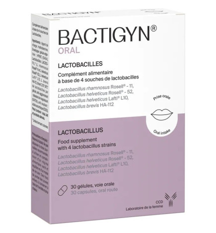 Bactigyn – Oral, 30 Gélules