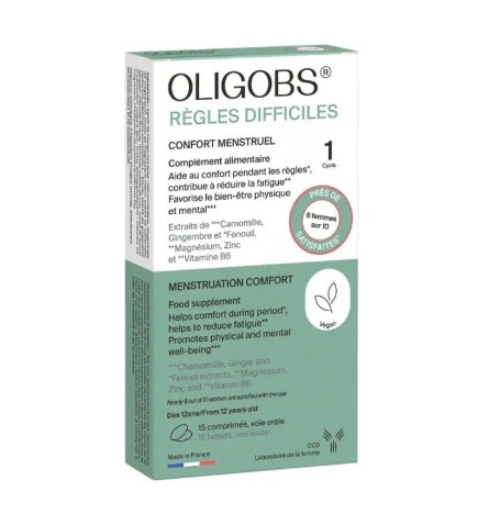 Oligobs – Règles Difficiles, 15 Comprimés