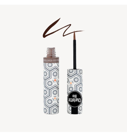 Charlotte Bio – Eyeliner feutre brun
