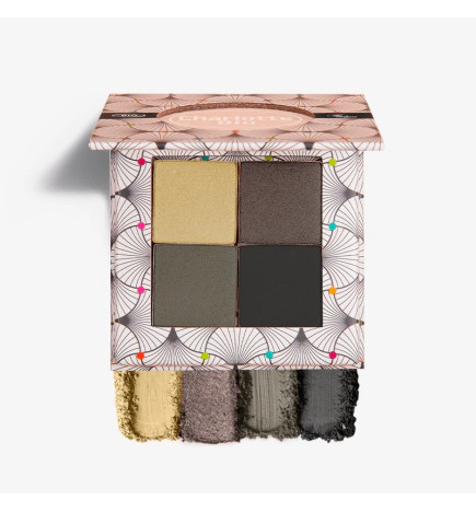 Charlotte Bio – Palette de 4 fards à paupières Silver Smokey