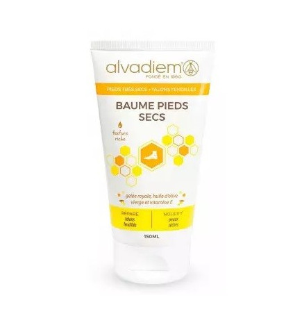 ALVADIEM – Baume pieds secs, 150 ml
