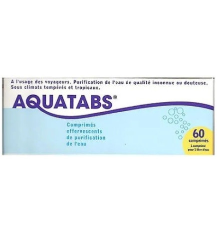 Aquatabs – Apitiva Alvadiem 1 Litre, 60 comprimés