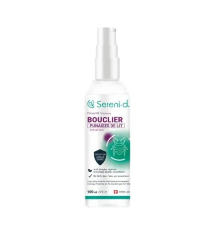 Sereni-d – Bouclier Punaises de Lit, 100 ml